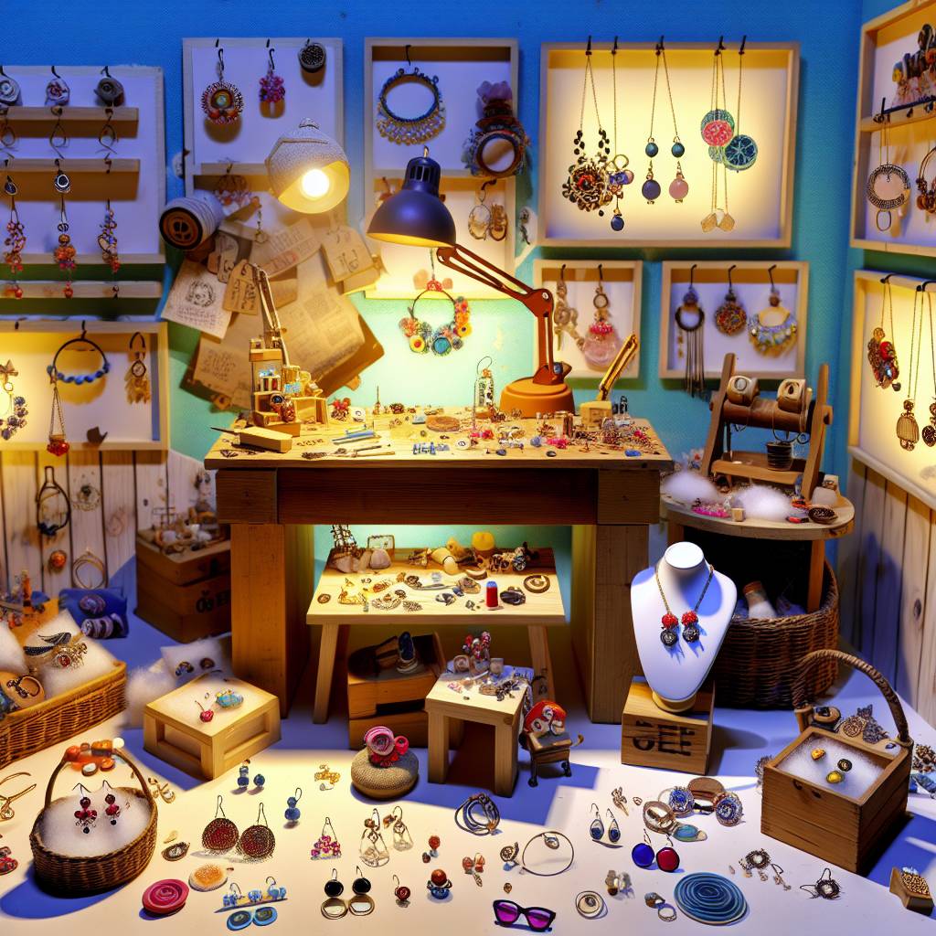 OEM企画室で作成されたオリジナル雑貨アクセサリーの例